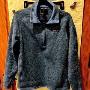 Patagonia EUC better Sweater large quarter zip